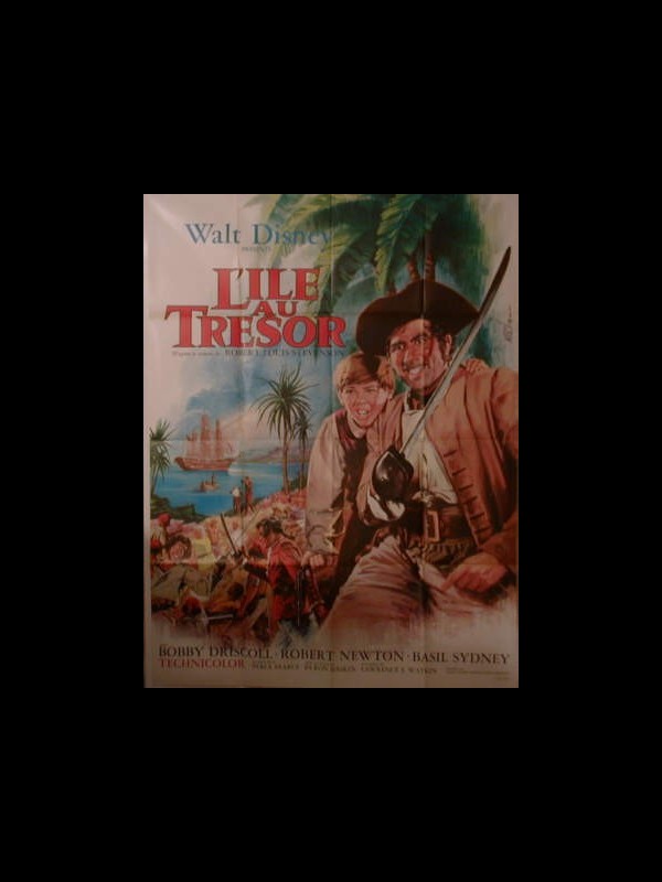 Affiche du film L'ILE AU TRESOR - TREASURE ISLAND