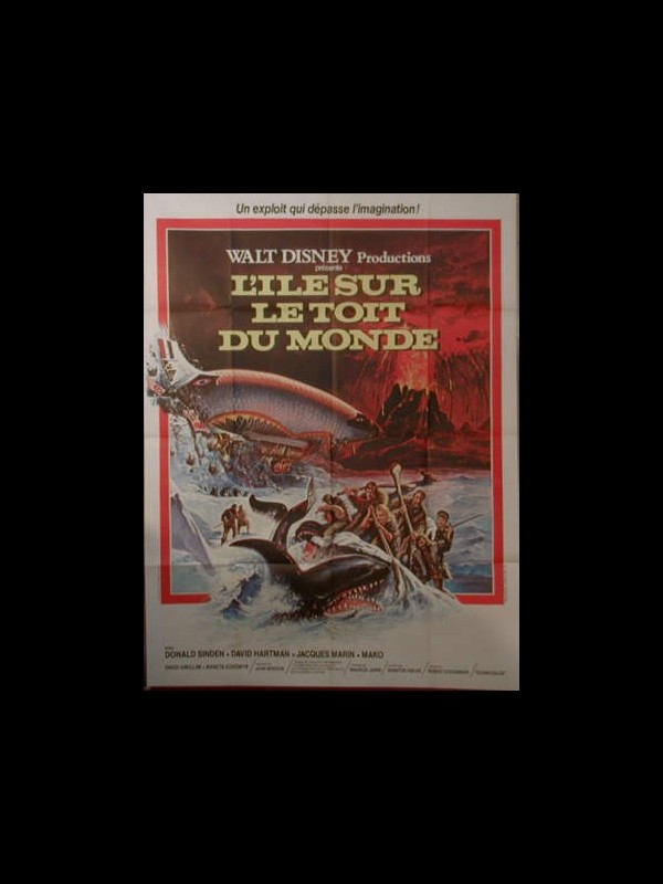 Affiche du film L'ILE SUR LE TOIT DU MONDE - ISLAND AT THE TOP OF THE WORLD