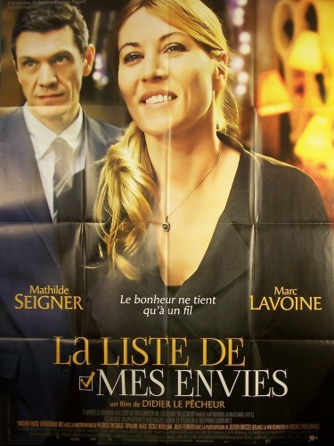 Affiche du film LA LISTE DE MES ENVIES