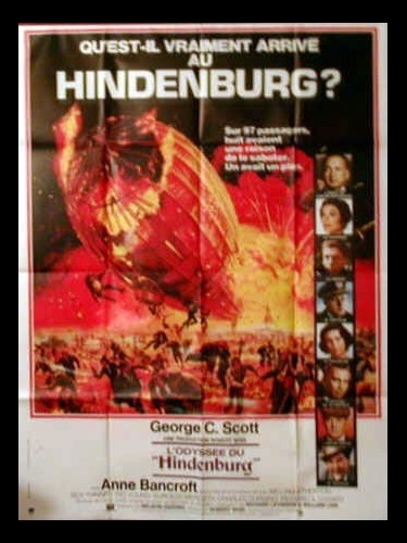 Affiche du film L'ODYSSEE DU HINDENBURG - THE HINDENBURG
