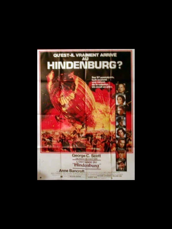 Affiche du film L'ODYSSEE DU HINDENBURG - THE HINDENBURG