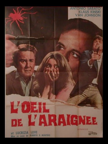 Affiche du film L'ŒIL DE L'ARAIGNEE - L'OCCHIO DEL RAGNO