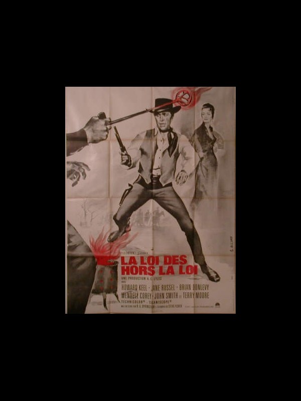 Affiche du film LA LOI DES HORS LA LOI
