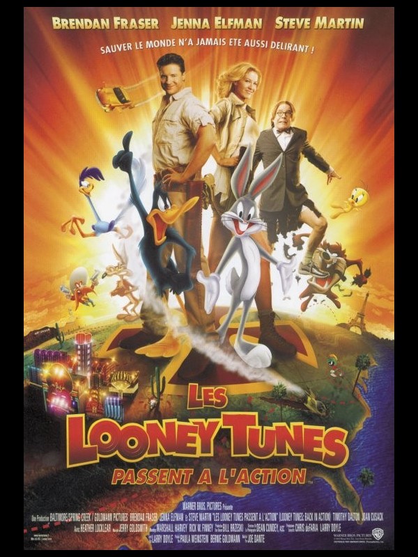Affiche du film LOONEY TUNES PASSENT A L'ACTION (LES) - BACK IN ACTION