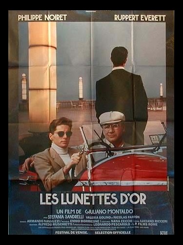 Affiche du film LES LUNETTES D'OR - Titre original : GLI OCCHIALI D'ORO