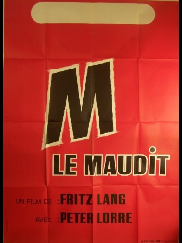 Affiche du film M LE MAUDIT