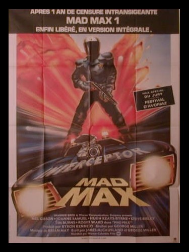 Affiche du film MAD MAX 1