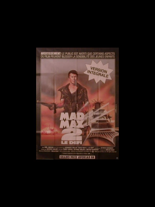 Affiche du film MAD MAX 2