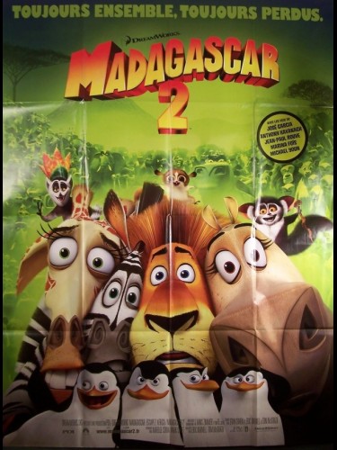 Affiche du film MADAGASCAR 2