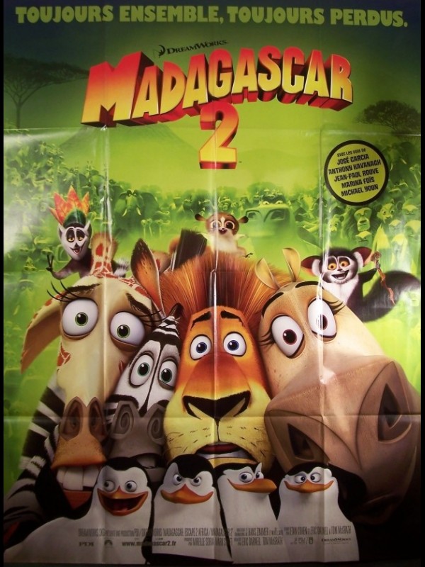 Affiche du film MADAGASCAR 2