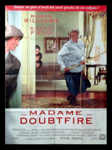 Affiche du film MADAME DOUBTFIRE