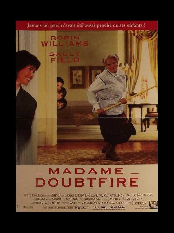 Affiche du film MADAME DOUBTFIRE