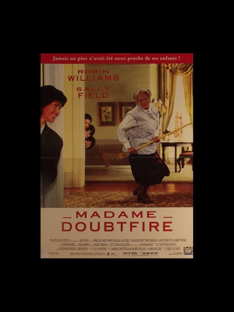 Madame Doubtfire Film Complet En Francais Gratuit Affiche du film MADAME DOUBTFIRE - CINEMAFFICHE