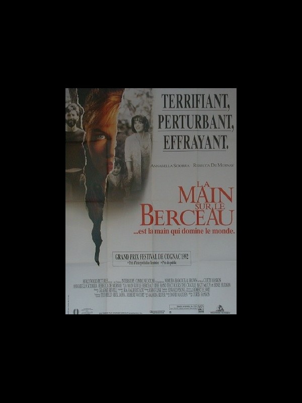 Affiche du film MAIN SUR LE BERCEAU (LA) - THE HAND THAT ROCKS THE CRADLE