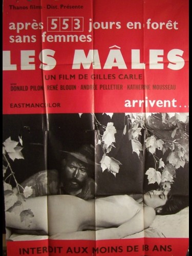 Affiche du film LES MALES