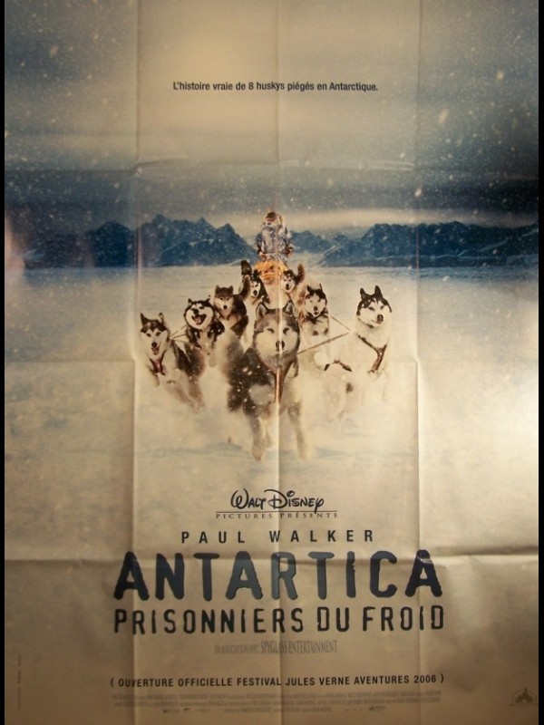 Affiche du film ANTARTICA-PRISONNIERS DU FROID- - EIGHT BELOW