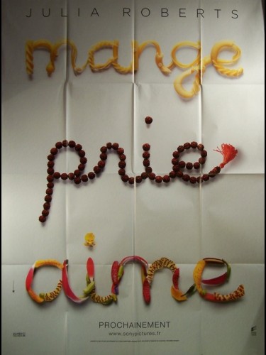 Affiche du film MANGE PRIE AIME (PREVENTIVE) - EAT PRAY LOVE