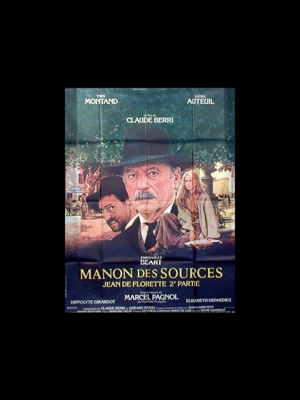 Affiche du film MANON DES SOURCES