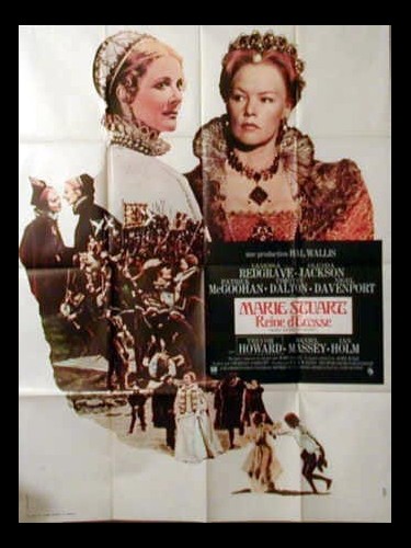 Affiche du film MARIE STUART REINE D'ECOSSE - Titre original : MARY, QUEEN OF SCOTS