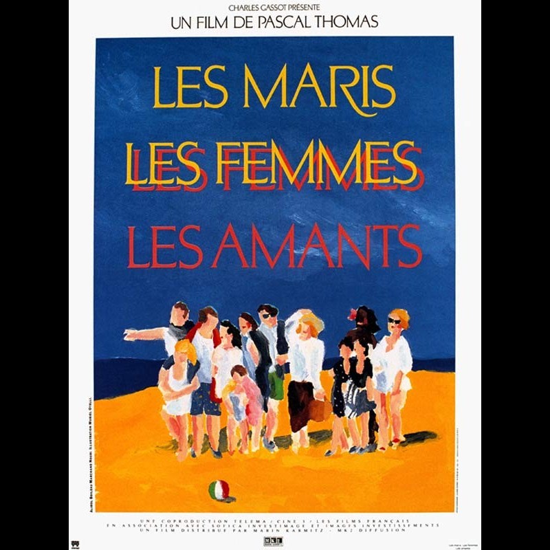 Les Maris Les Femmes Les Amants Film Affiche du film MARIS LES FEMMES LES AMANTS (LES) - CINEMAFFICHE
