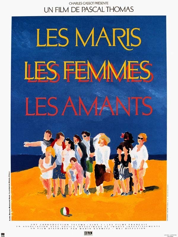Affiche du film MARIS LES FEMMES LES AMANTS (LES)