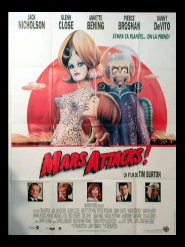 Affiche du film MARS ATTACK