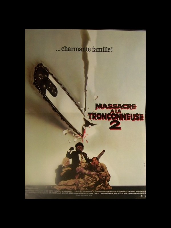 Affiche du film MASSACRE A LA TRONCONNEUSE 2 - THE TEXAS CHAINSAW MASSACRE 2