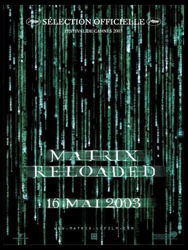 Affiche du film MATRIX RELOADED