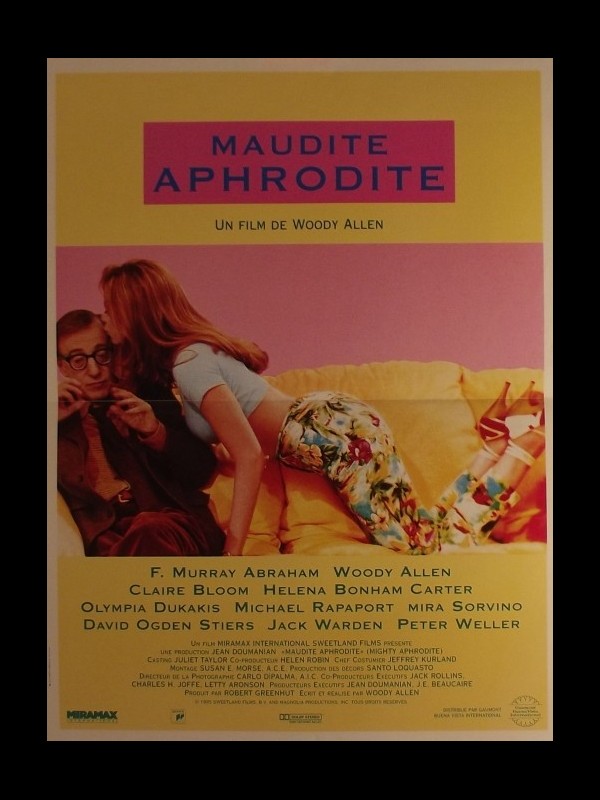 Affiche du film MAUDITE APHRODITE - MIGHTY APHRODITE