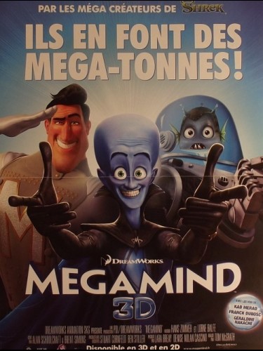 Affiche du film MEGAMIND