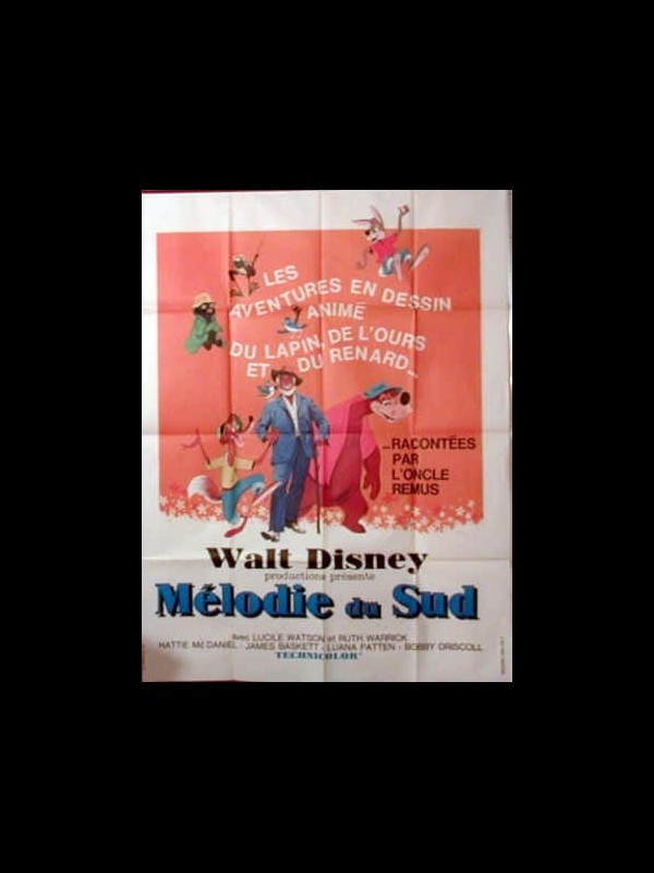Affiche du film MELODIE DU SUD - Titre original : SONG OF THE SOUTH