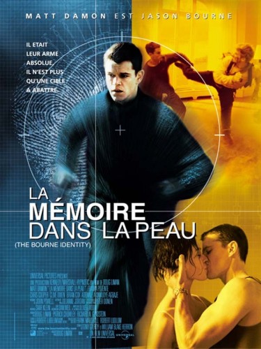 Affiche du film LA MEMOIRE DANS LA PEAU