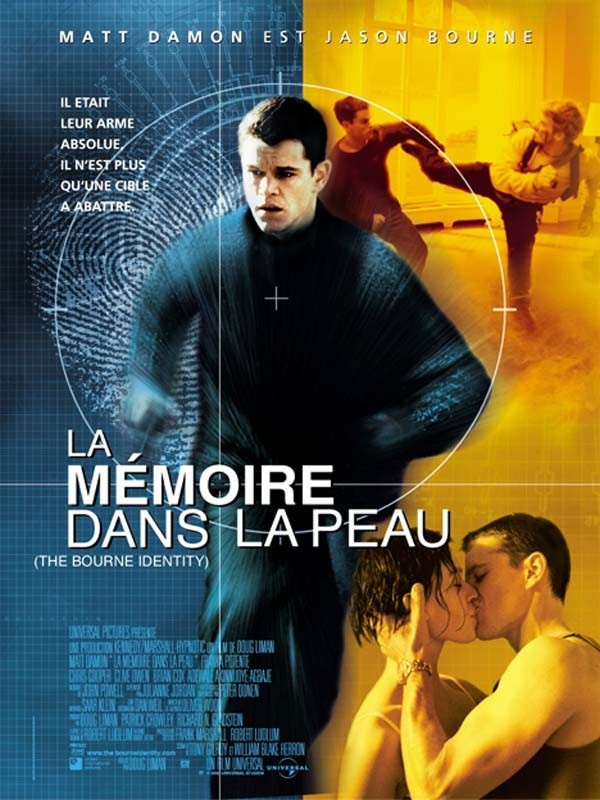 Affiche du film MEMOIRE DANS LA PEAU (LA) - THE BOURNE IDENTITY