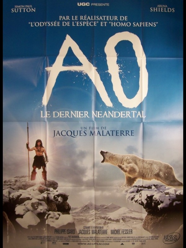Affiche du film AO-LE DERNIER NEANDERTAL-