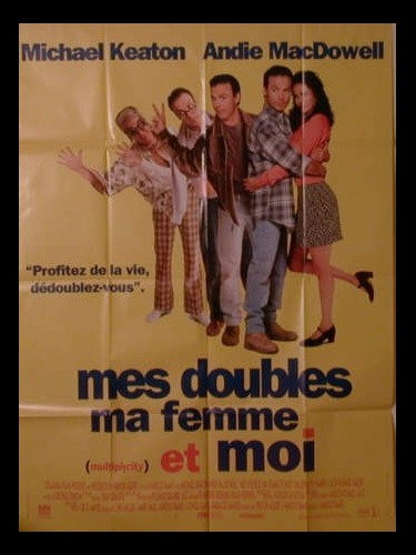 Affiche du film MES DOUBLES MA FEMME ET MOI