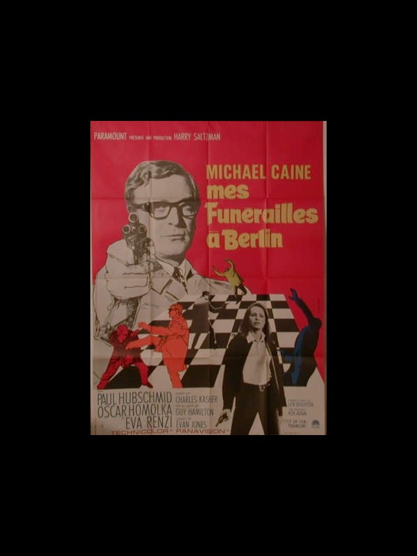 Affiche du film MES FUNERAILLES A BERLIN