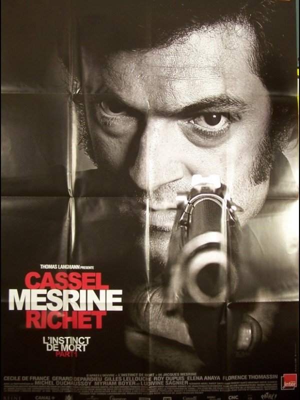 Affiche du film MESRINE 1ERE PARTIE -L'INSTINCT DE MORT-