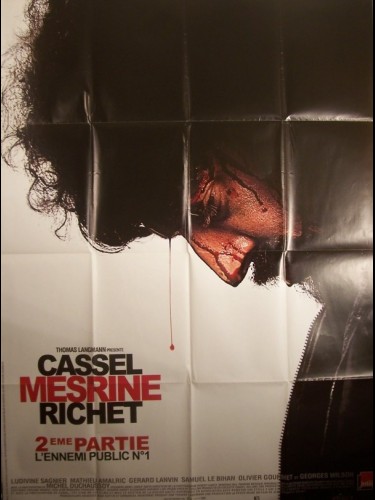 Affiche du film MESRINE-L'ENNEMI PUBLIC N°1