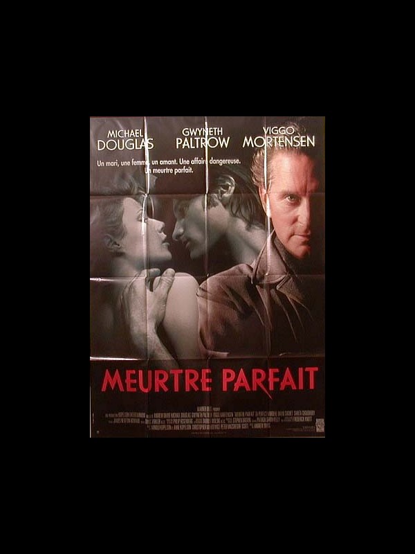 Affiche du film MEURTRE PARFAIT - Titre original : A PERFECT MURDER