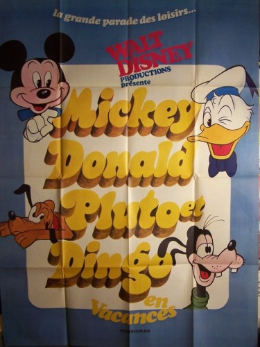 Affiche du film MICKEY ET DONALD EN VACANCES
