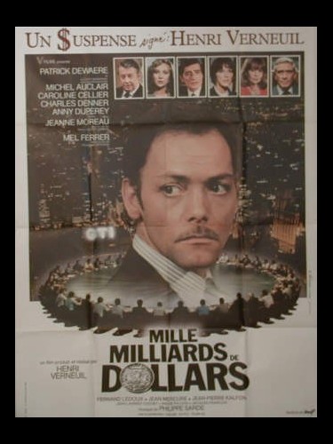 Affiche du film MILLE MILLIARDS DE DOLLARDS