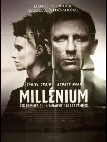 Affiche du film MILLENIUM LES HOMMES QUI N'AIMAIENT PAS LES FEMMES