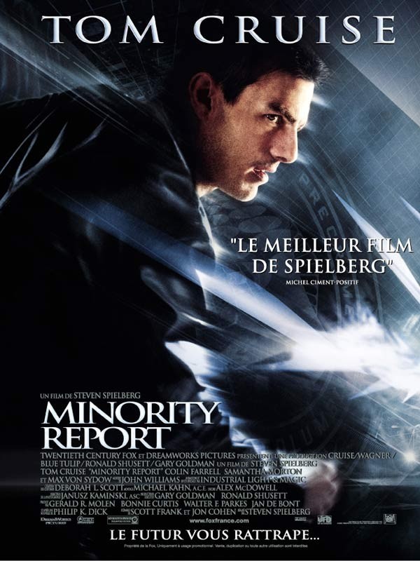 Affiche du film MINORITY REPORT - MINORITY REPORT