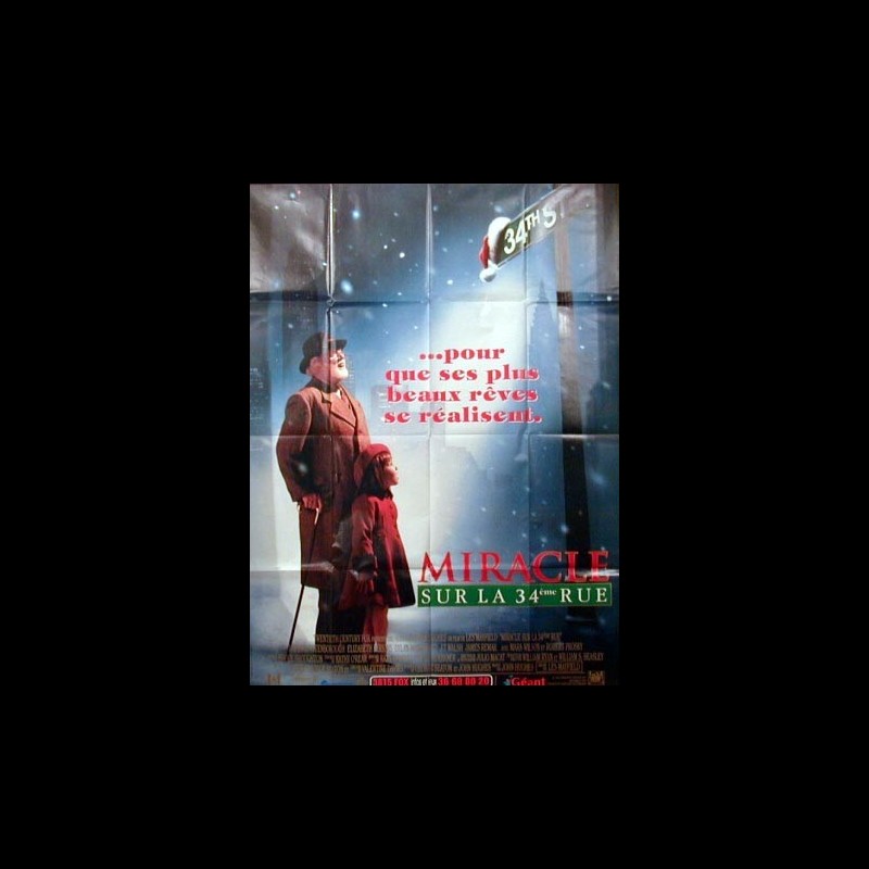 Film Miracle Sur La 34ème Rue Affiche du film MIRACLE SUR LA 34EME RUE - CINEMAFFICHE
