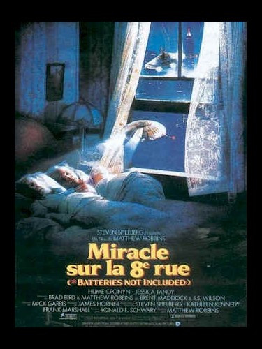 Affiche du film MIRACLE SUR LA 8EME RUE - BATTERIES NO INCLUDED