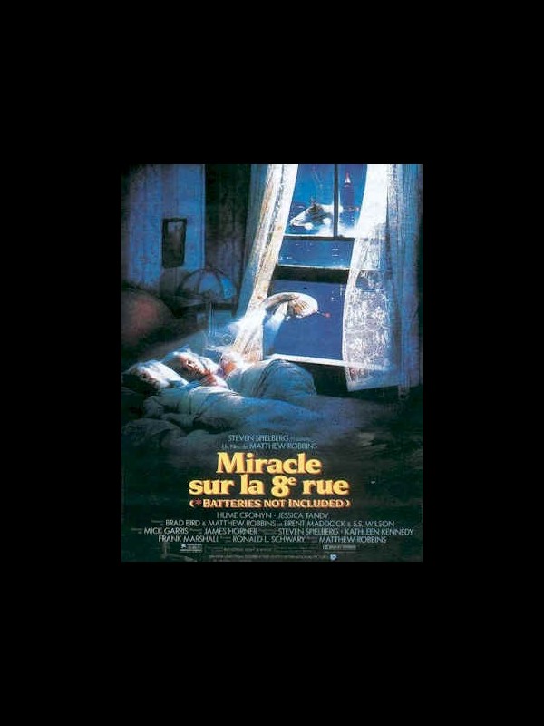 Affiche du film MIRACLE SUR LA 8EME RUE - BATTERIES NO INCLUDED