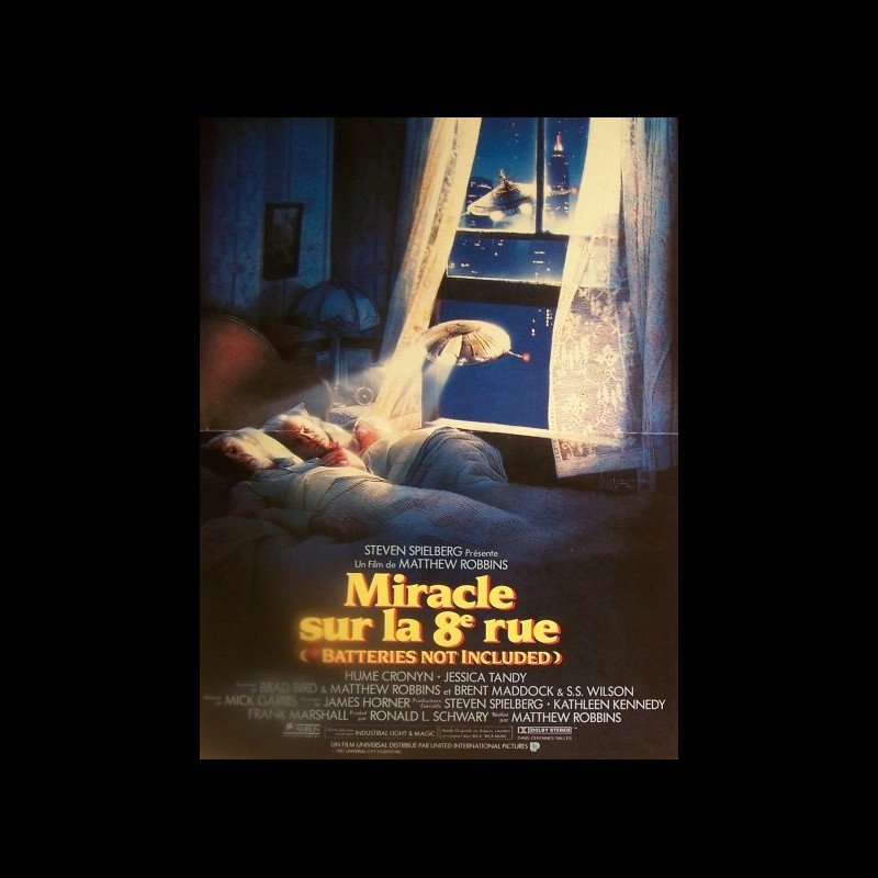 Miracle Sur La 8ème Rue Netflix Affiche du film MIRACLE SUR LA 8EME RUE - BATTERIES NO INCLUDED