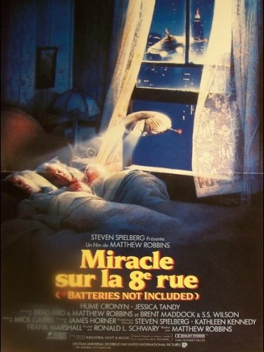 Affiche du film MIRACLE SUR LA 8EME RUE - BATTERIES NO INCLUDED