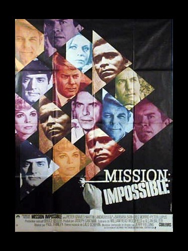 Affiche du film MISSION IMPOSSIBLE
