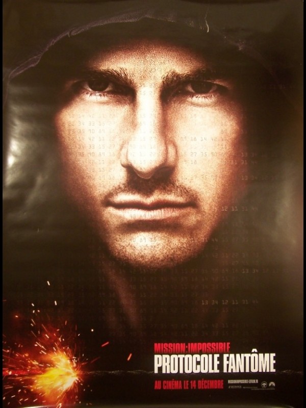 Affiche du film MISSION IMPOSSIBLE (PROTOCOLE FANTOME) B